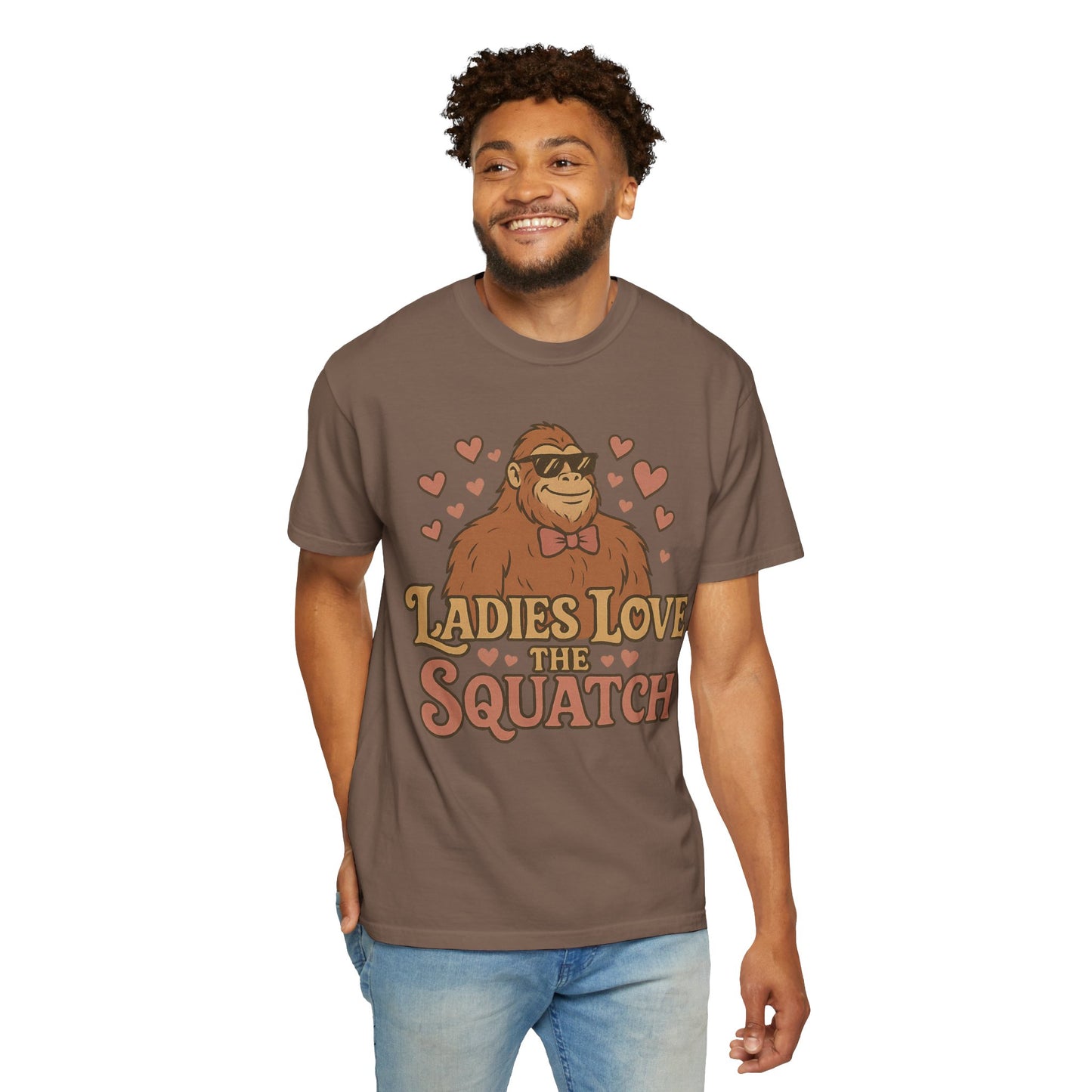 Ladies Love the Squatch - Comfort Colors 1717 T-Shirt
