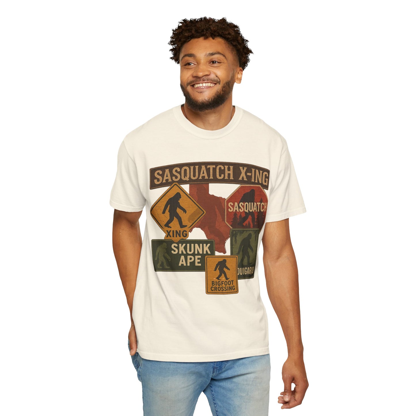 Sasquatch Adventure T-shirt - Comfort Colors 1717