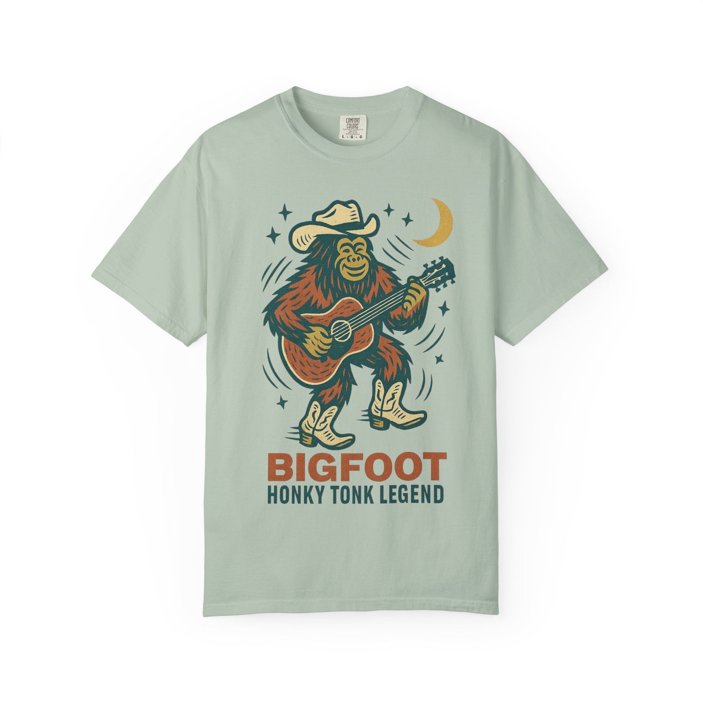 Bigfoot Honky Tonk Legend - Sasquatch - Comfort Colors 1717 T-Shirt