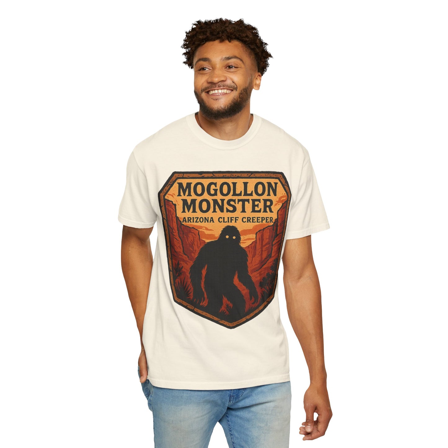 Mogollon Monster - Arizona Sasquatch - Squatches Around the World Collection - Comfort Colors 1717