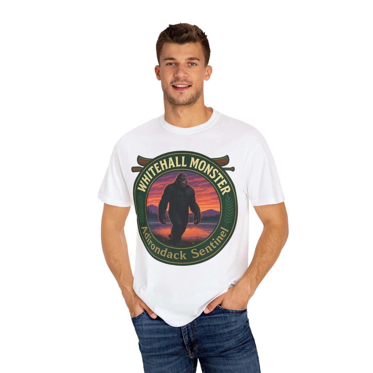 Whitehall Monster - Adirondack Sentinal T-Shirt - Comfort Colors 1717