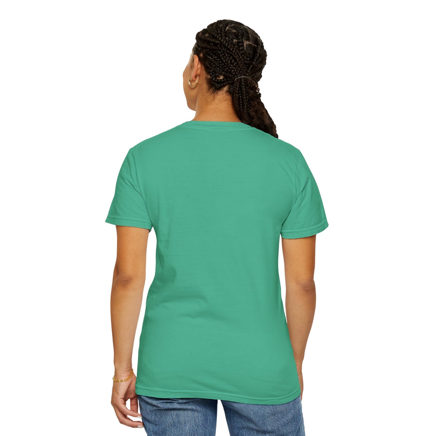 Hippie Sasquatch T-Shirt, Vintage Unisex Tee, Bohemian Style Top - Bigfoot Comfort Colors 1717