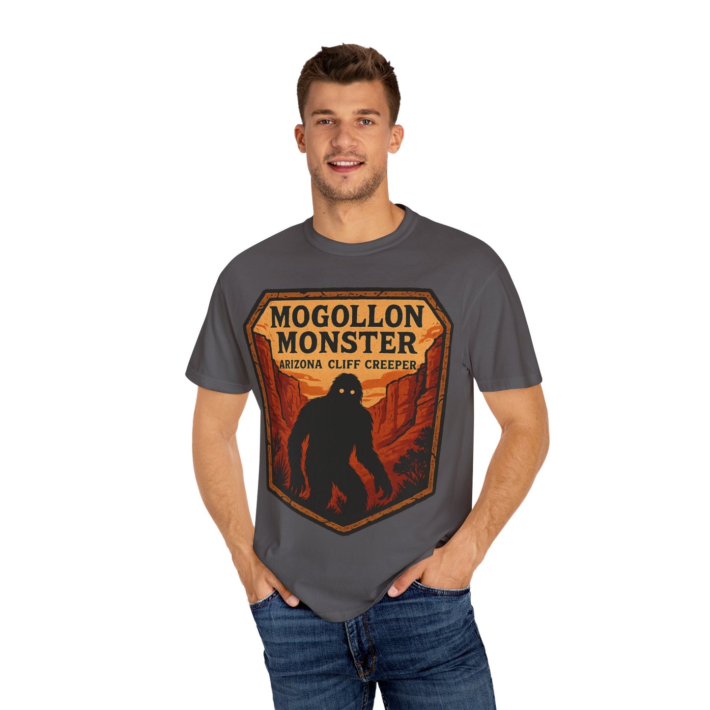 Mogollon Monster - Arizona Sasquatch - Squatches Around the World Collection - Comfort Colors 1717