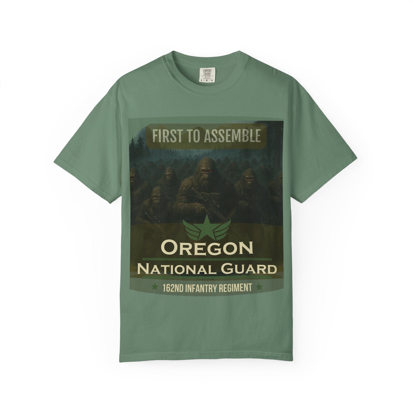 Oregon National Guard Unisex T-Shirt, Military Apparel, Graphic Tee, Casual Wear, Gift for Veterans, Outdoor Clothing