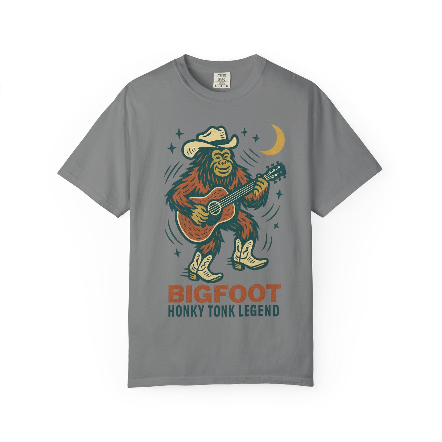 Bigfoot Honky Tonk Legend - Sasquatch - Comfort Colors 1717 T-Shirt