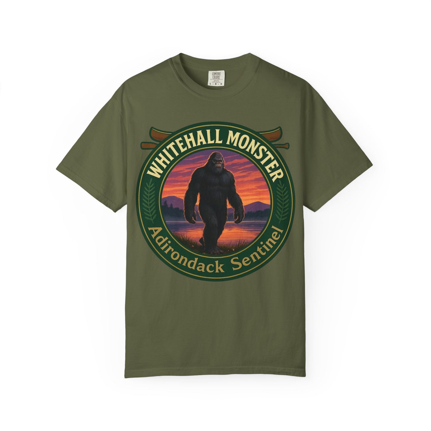 Whitehall Monster - Adirondack Sentinal T-Shirt - Comfort Colors 1717