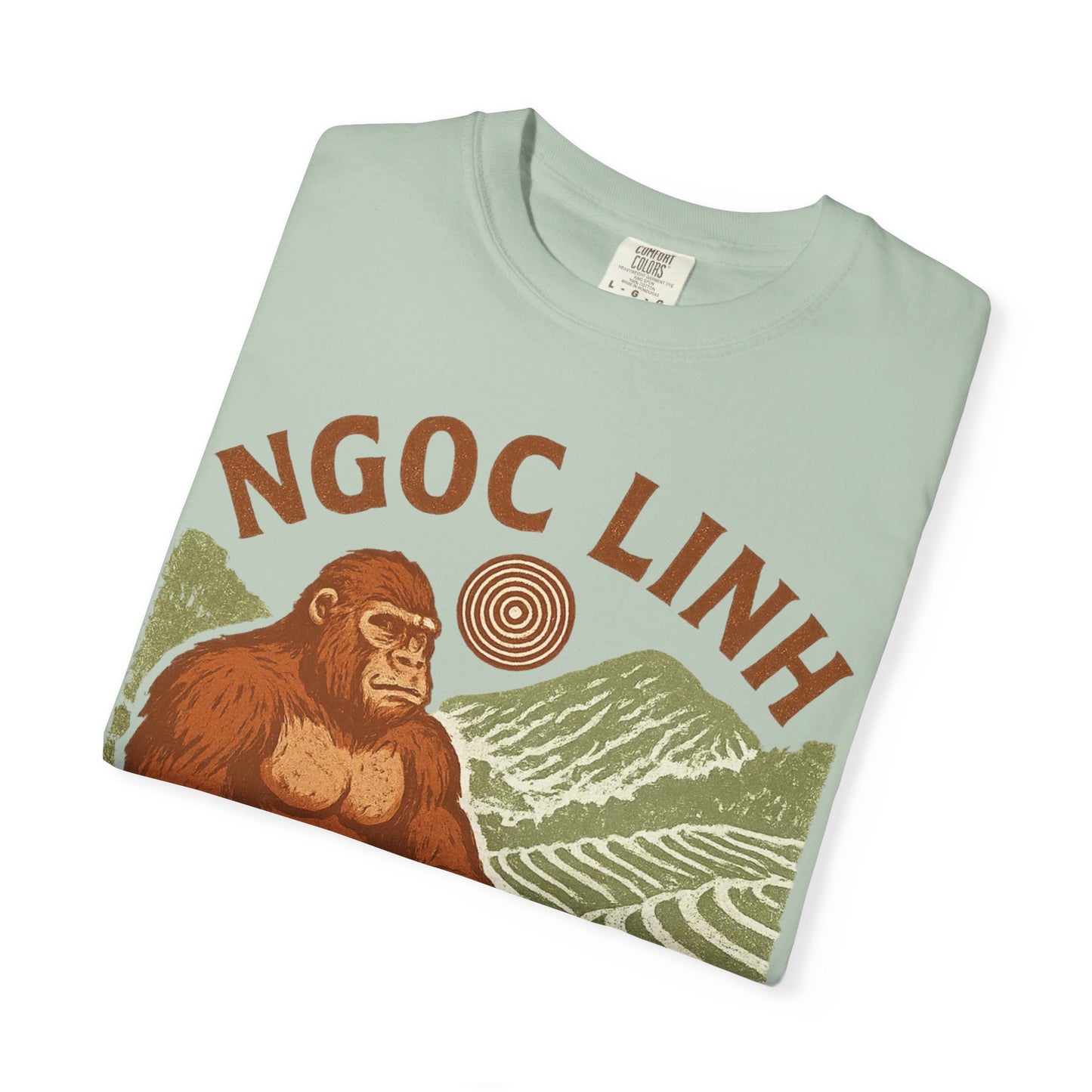 NGOC LINH Mountain Watcher - Sasquatch of Vietnam - Squatches Around the World Collection - Comfort Colors 1717 T-Shirt
