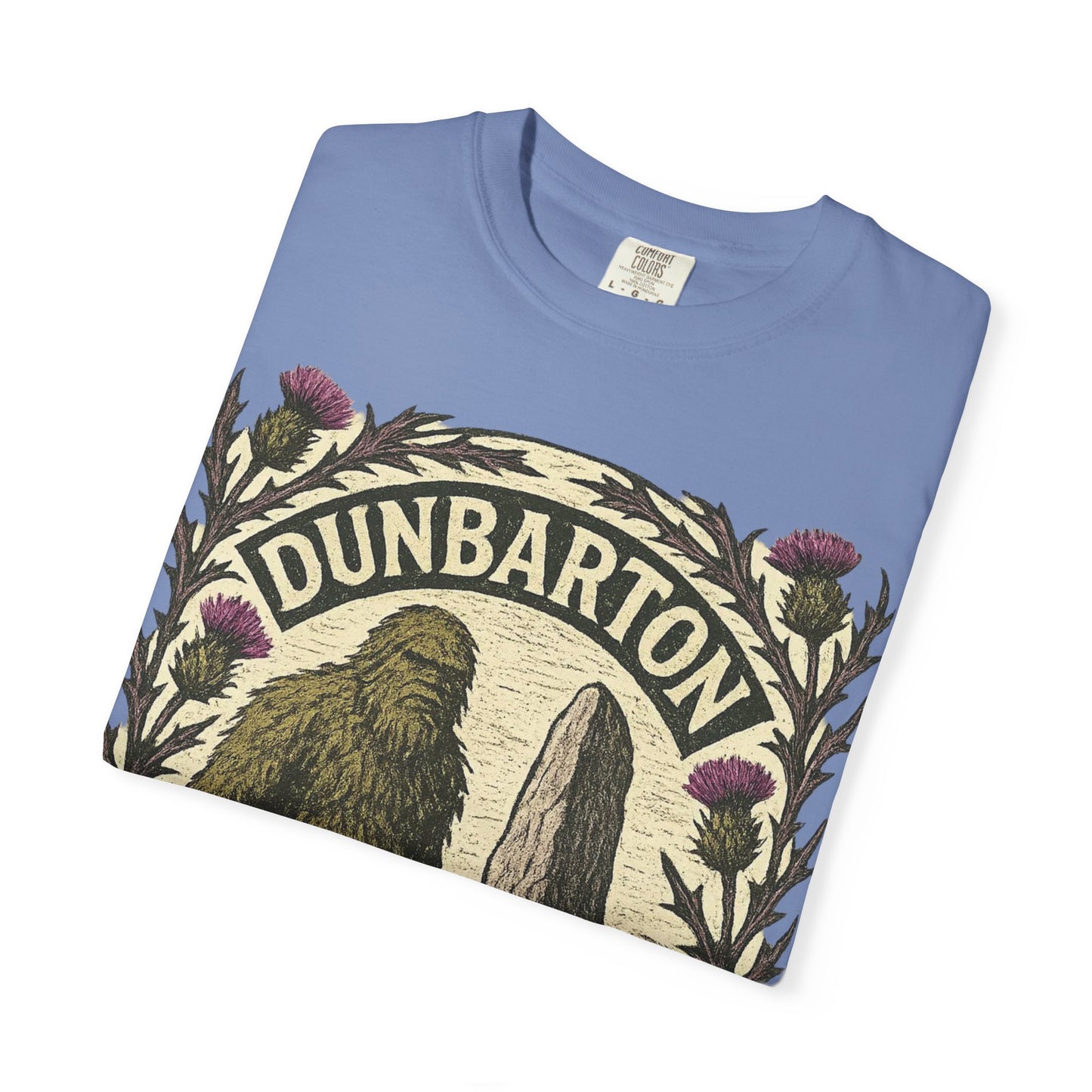 Dunbarton Moss Monster T-Shirt - Scottish Sasquatch - Comfort Colors 1717