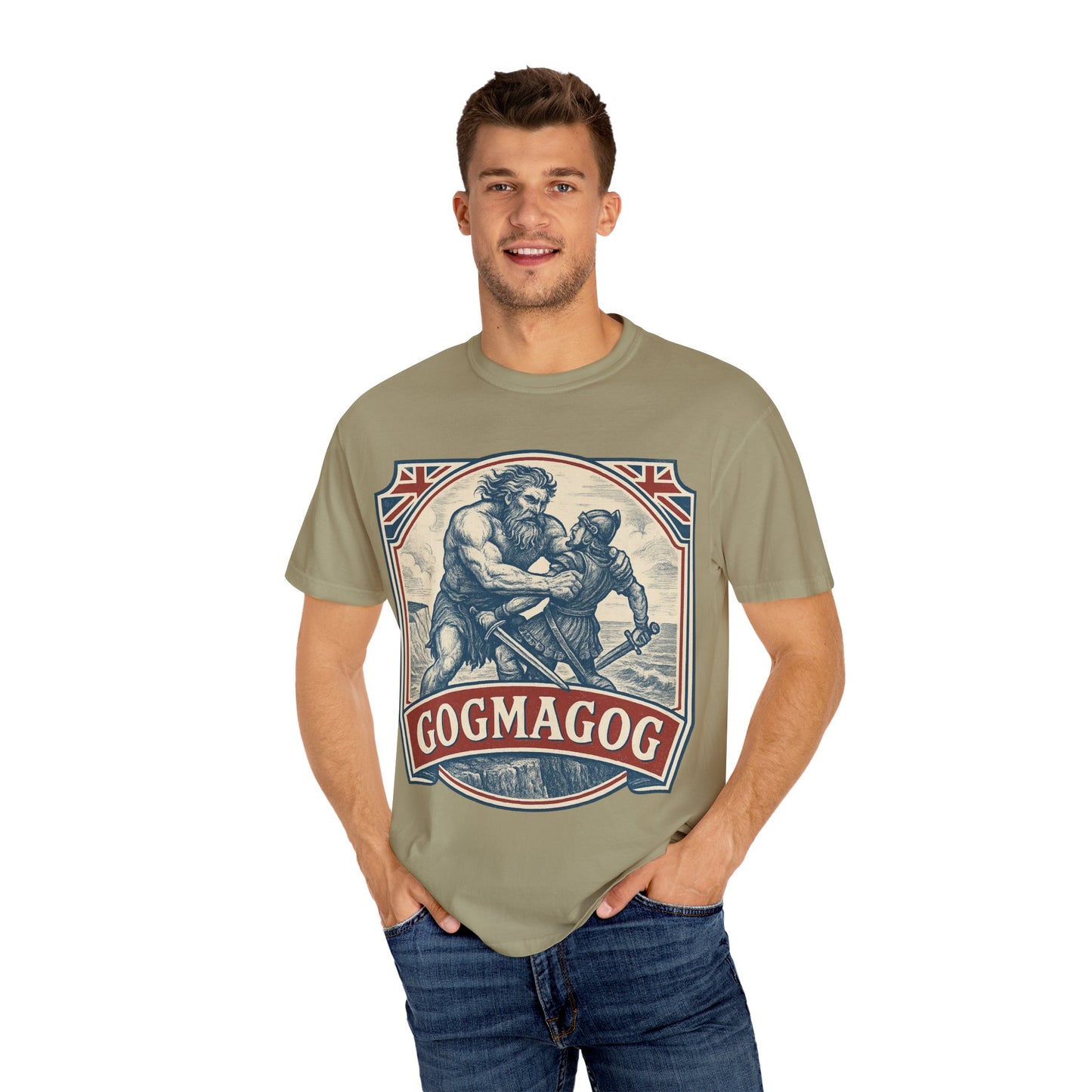 Gogomagog Epic Mythical Graphic T-Shirt, Mythology Tee - Comfort Colors 1717