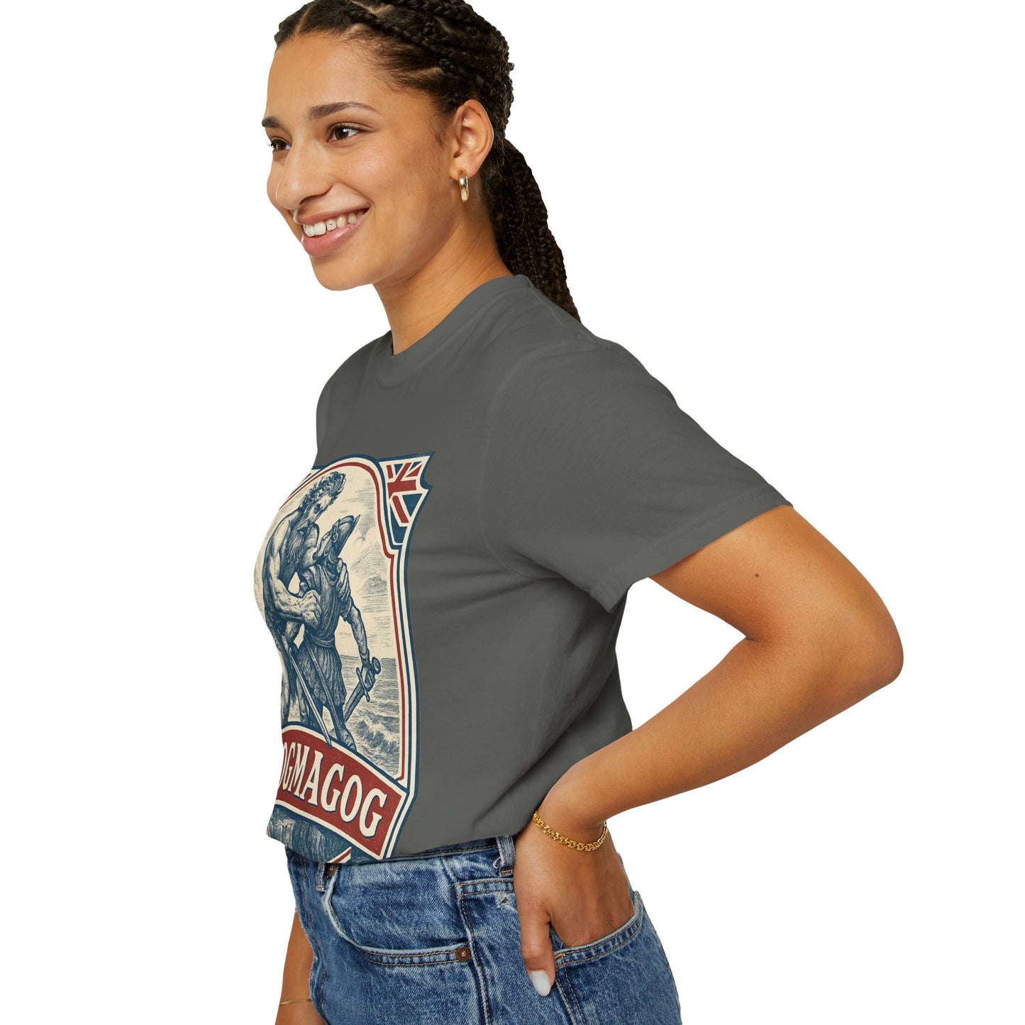 Gogomagog Epic Mythical Graphic T-Shirt, Mythology Tee - Comfort Colors 1717