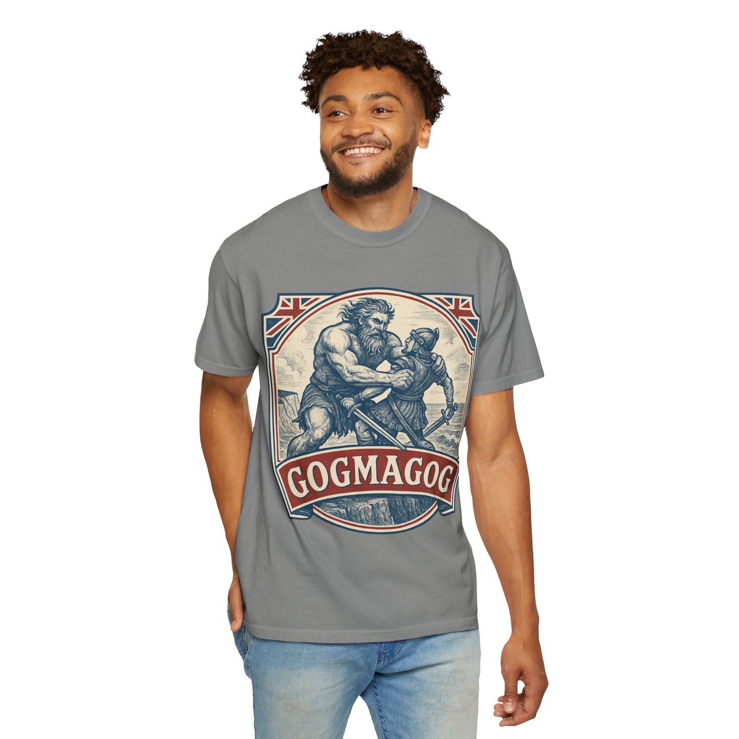 Gogomagog Epic Mythical Graphic T-Shirt, Mythology Tee - Comfort Colors 1717