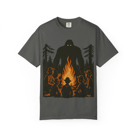Campfire Delight - Bigfoot / Sasquatch - Comfort Colors 1717 T-Shirt