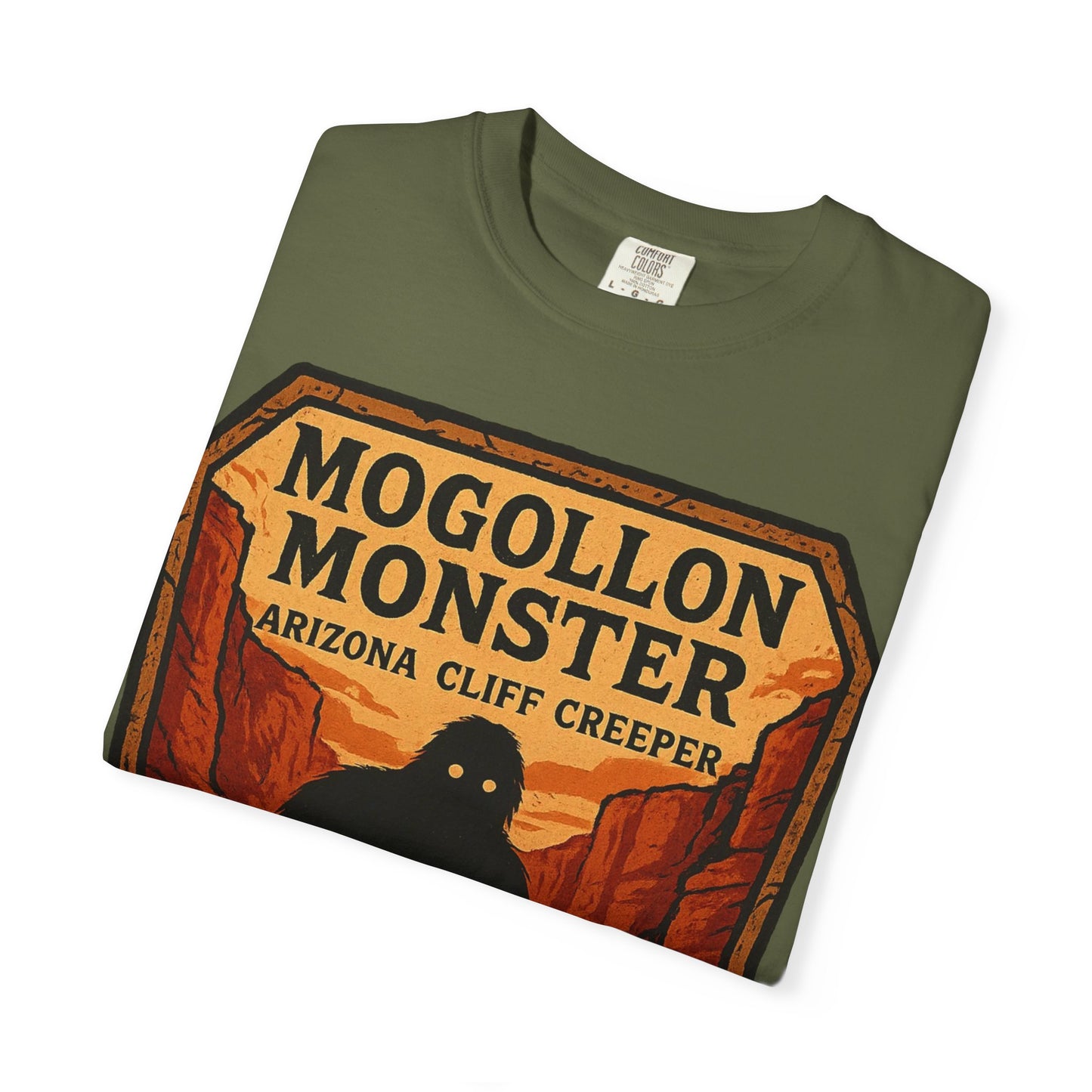 Mogollon Monster - Arizona Sasquatch - Squatches Around the World Collection - Comfort Colors 1717