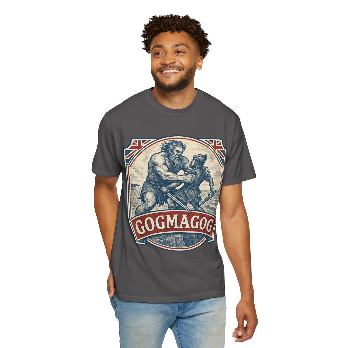 Gogomagog Epic Mythical Graphic T-Shirt, Mythology Tee - Comfort Colors 1717