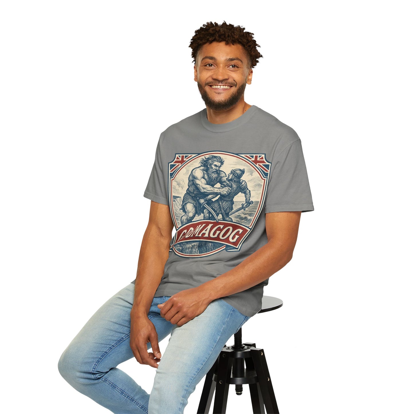 Gogomagog Epic Mythical Graphic T-Shirt, Mythology Tee - Comfort Colors 1717