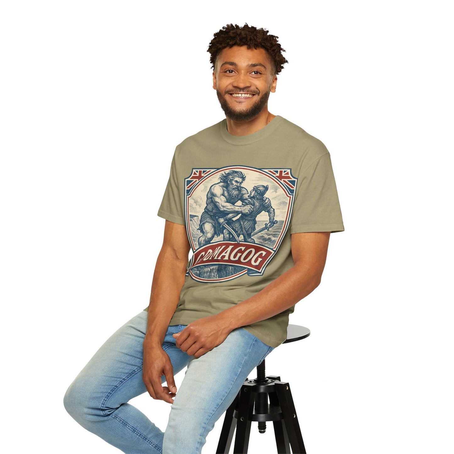 Gogomagog Epic Mythical Graphic T-Shirt, Mythology Tee - Comfort Colors 1717