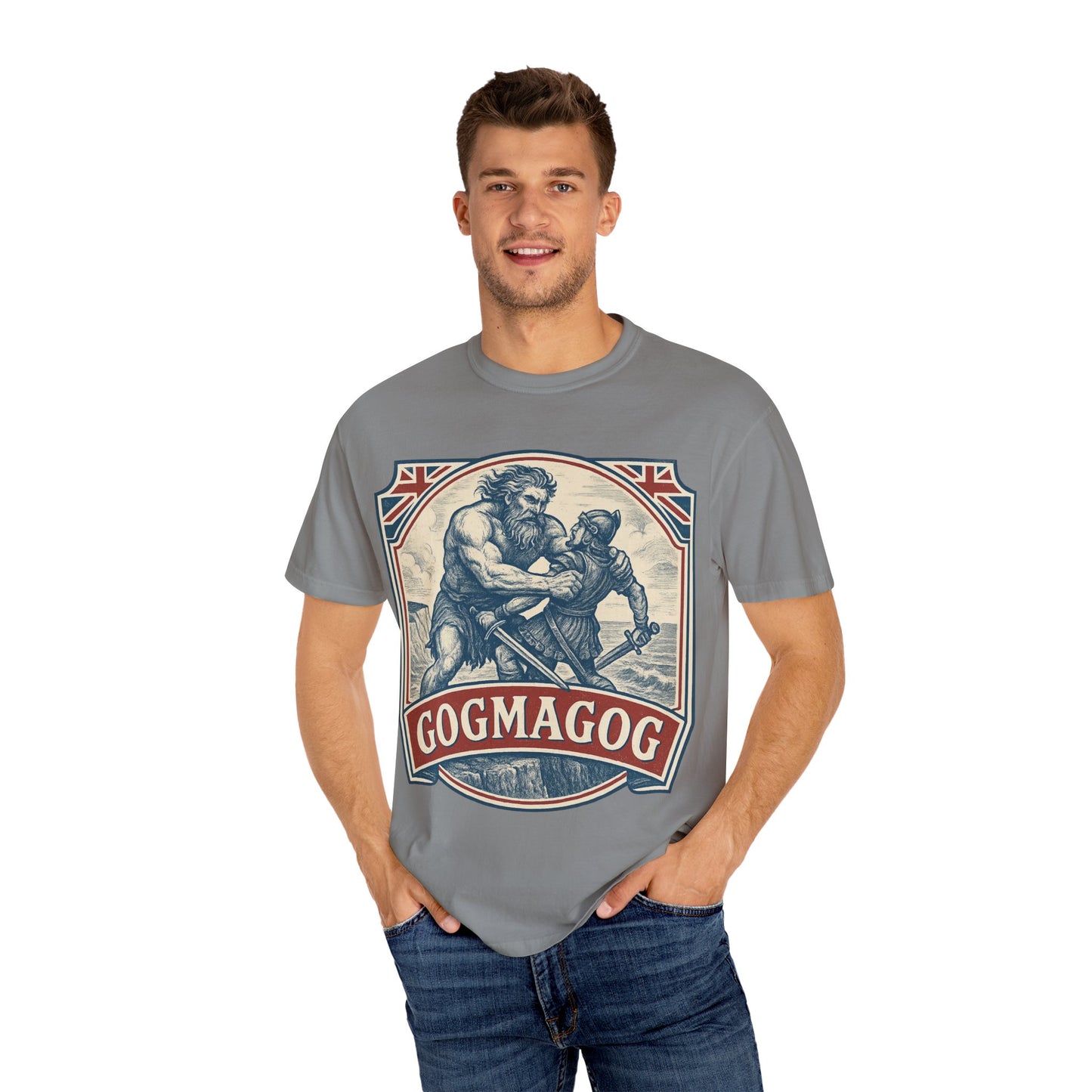 Gogomagog Epic Mythical Graphic T-Shirt, Mythology Tee - Comfort Colors 1717