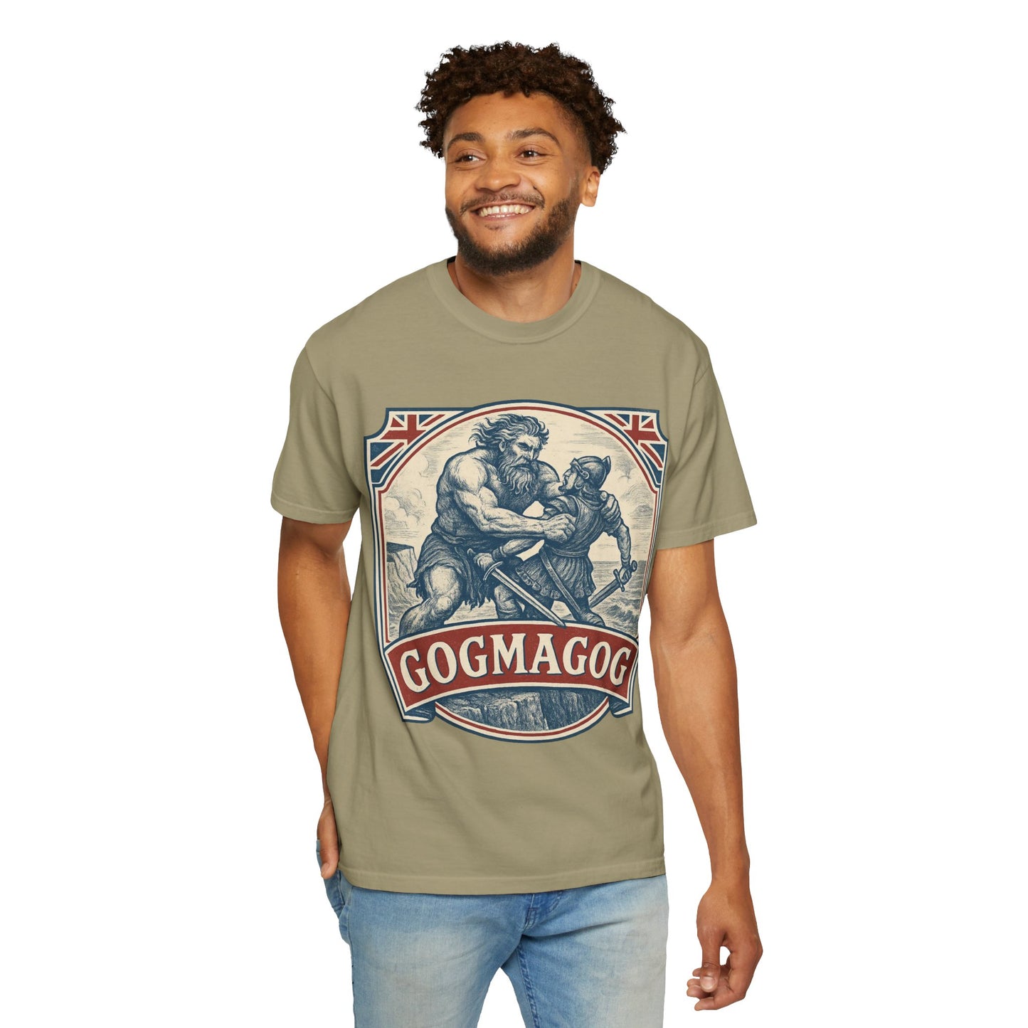 Gogomagog Epic Mythical Graphic T-Shirt, Mythology Tee - Comfort Colors 1717