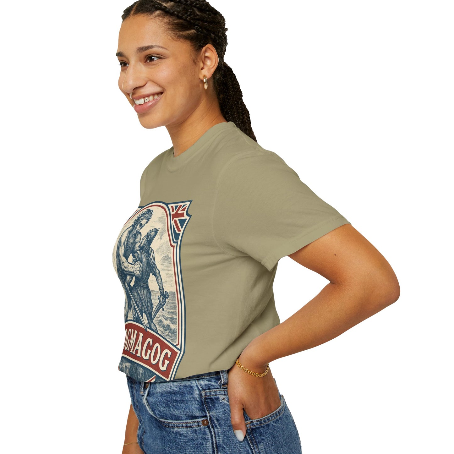 Gogomagog Epic Mythical Graphic T-Shirt, Mythology Tee - Comfort Colors 1717