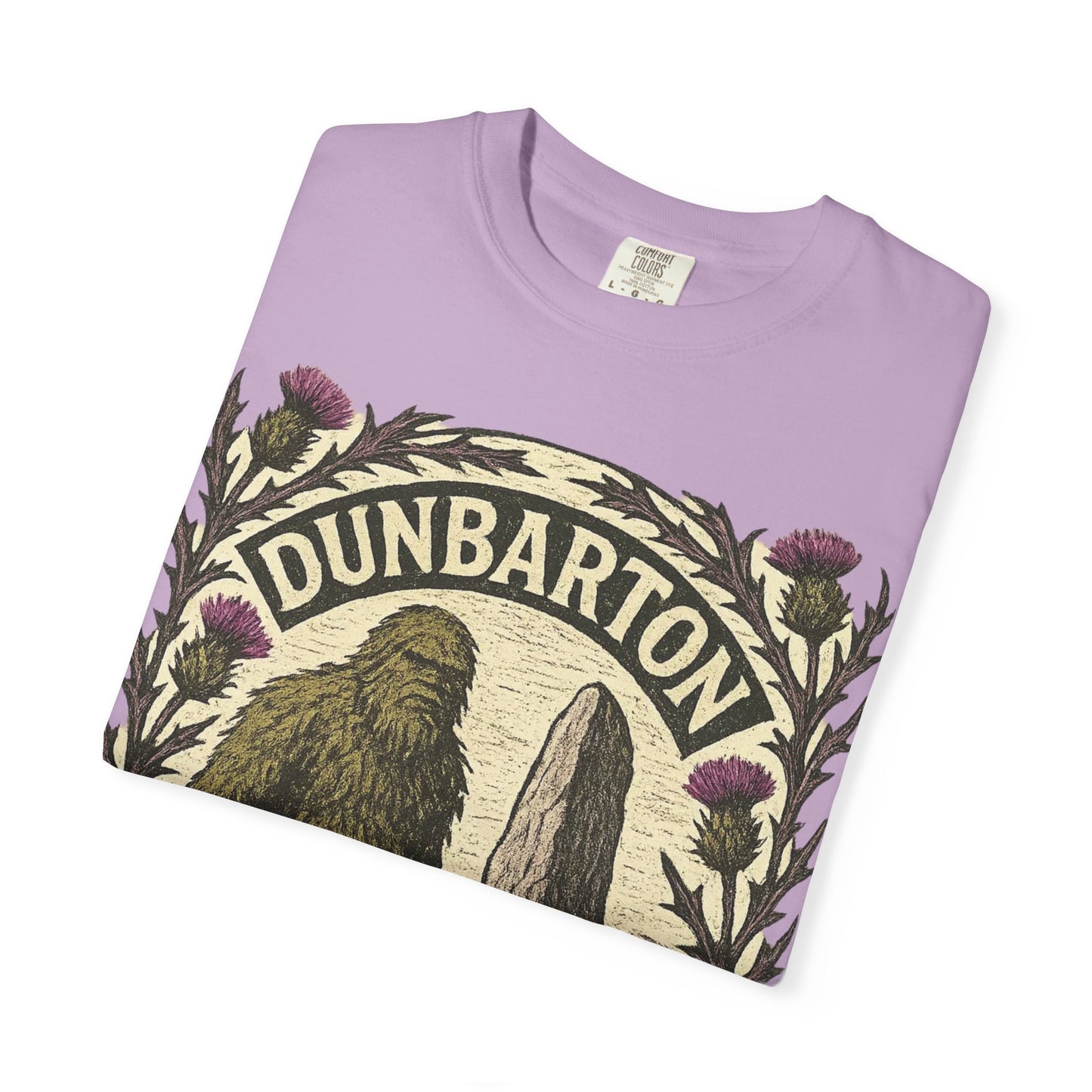 Dunbarton Moss Monster T-Shirt - Scottish Sasquatch - Comfort Colors 1717