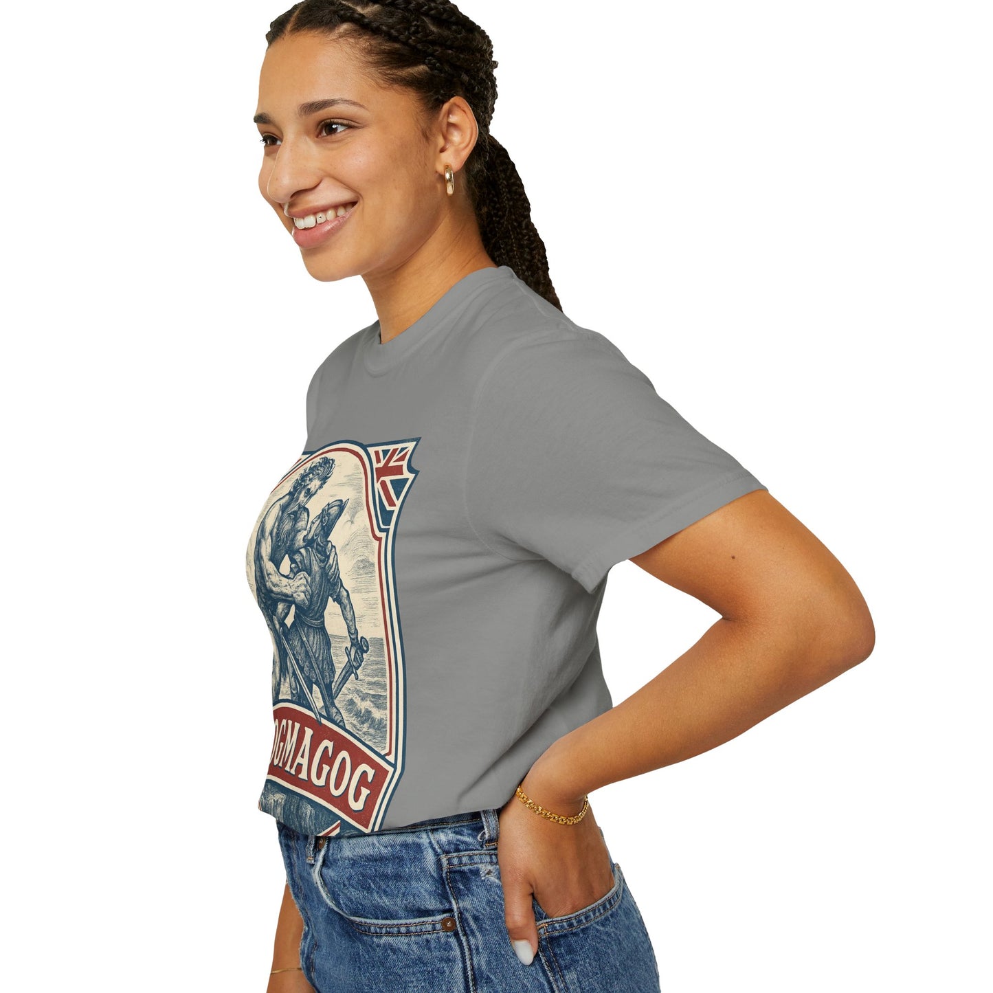 Gogomagog Epic Mythical Graphic T-Shirt, Mythology Tee - Comfort Colors 1717