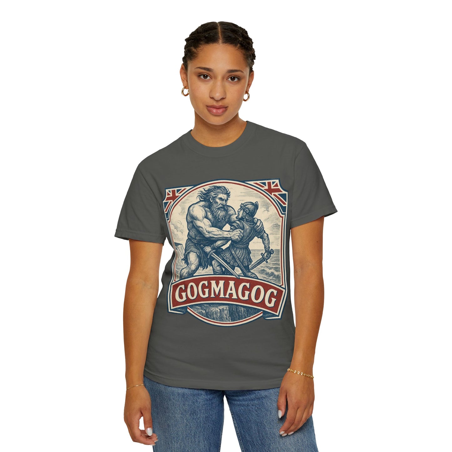 Gogomagog Epic Mythical Graphic T-Shirt, Mythology Tee - Comfort Colors 1717