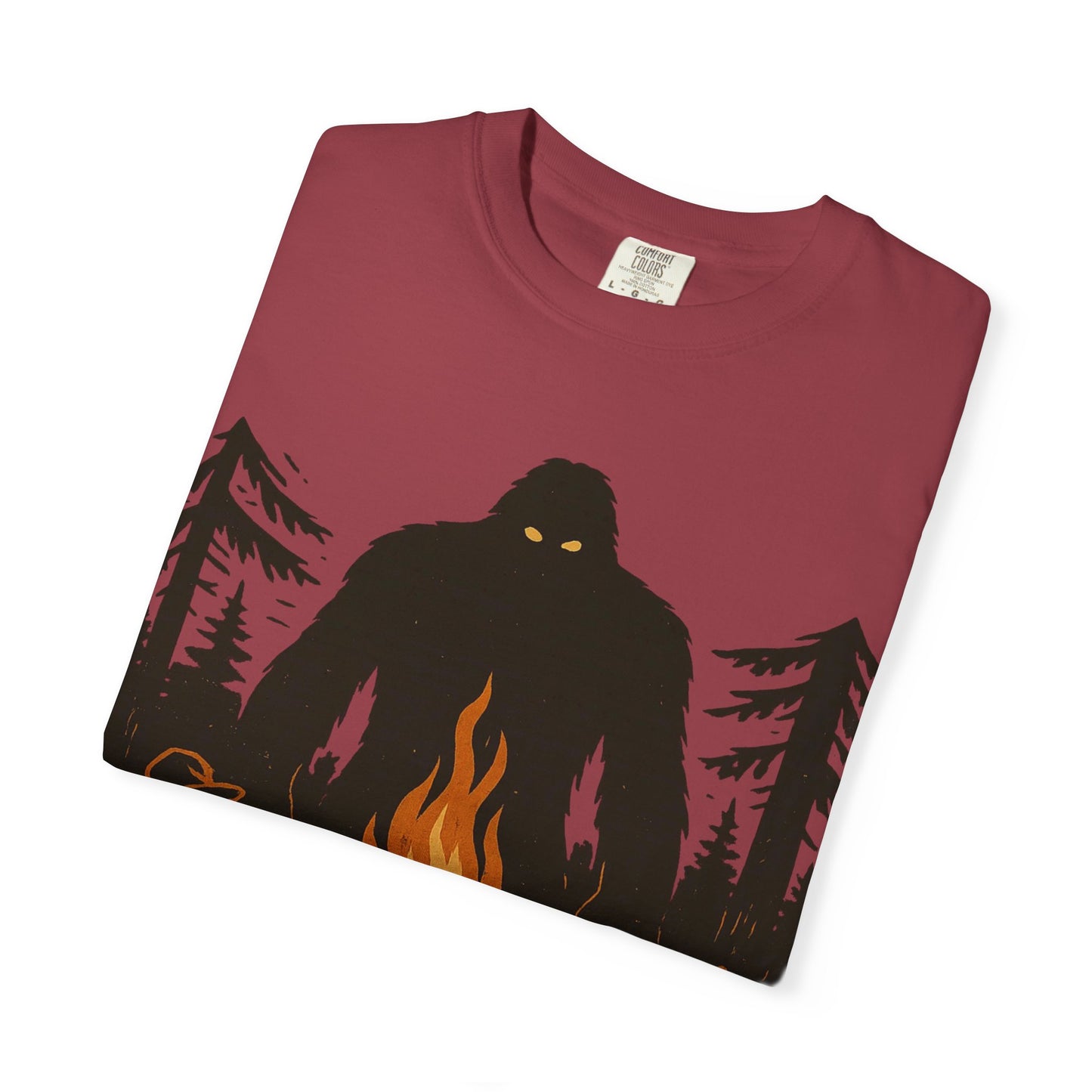 Campfire Delight - Bigfoot / Sasquatch - Comfort Colors 1717 T-Shirt