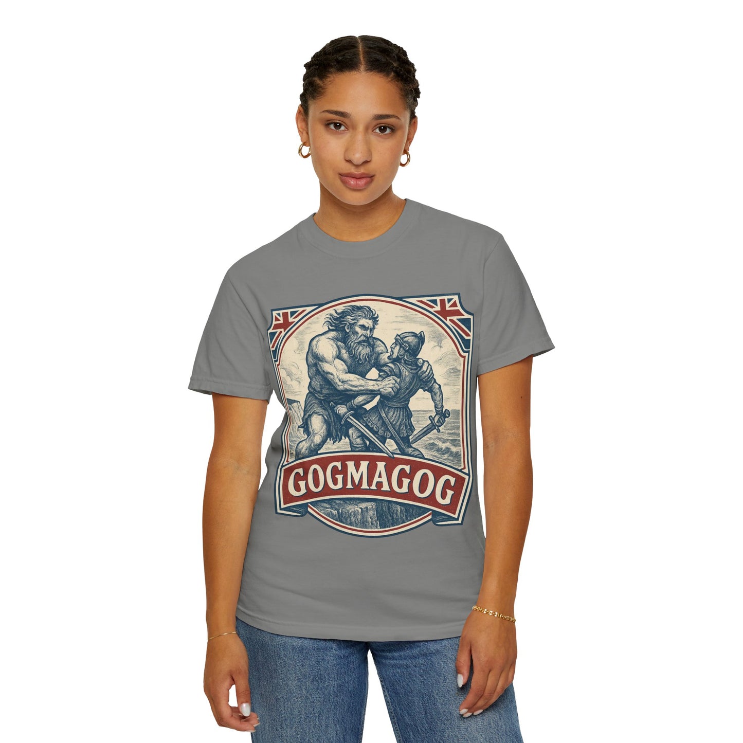 Gogomagog Epic Mythical Graphic T-Shirt, Mythology Tee - Comfort Colors 1717