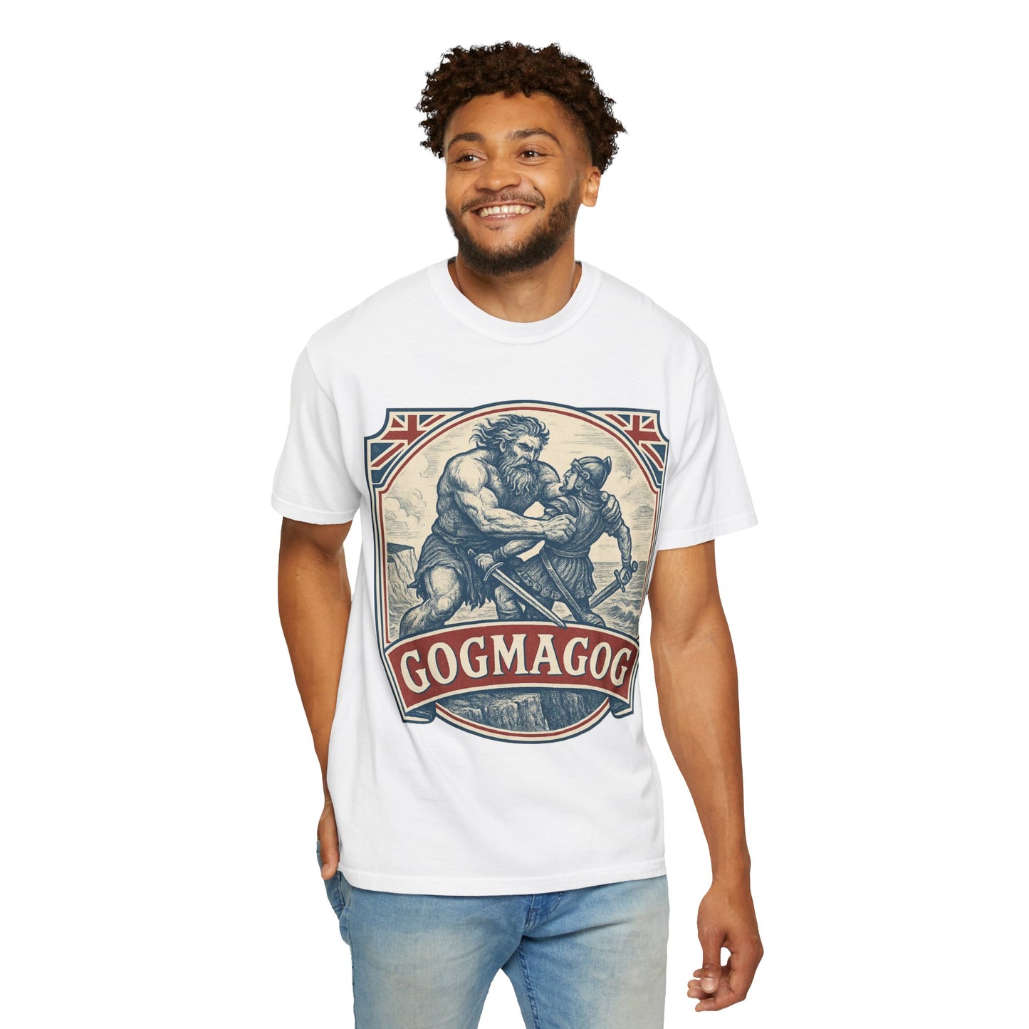 Gogomagog Epic Mythical Graphic T-Shirt, Mythology Tee - Comfort Colors 1717