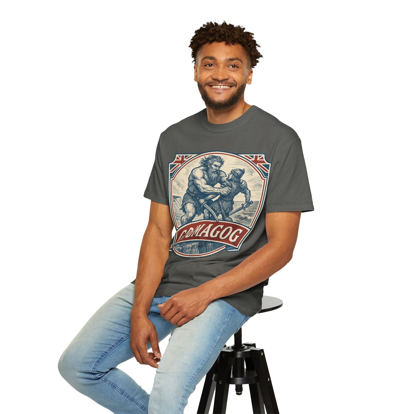 Gogomagog Epic Mythical Graphic T-Shirt, Mythology Tee - Comfort Colors 1717