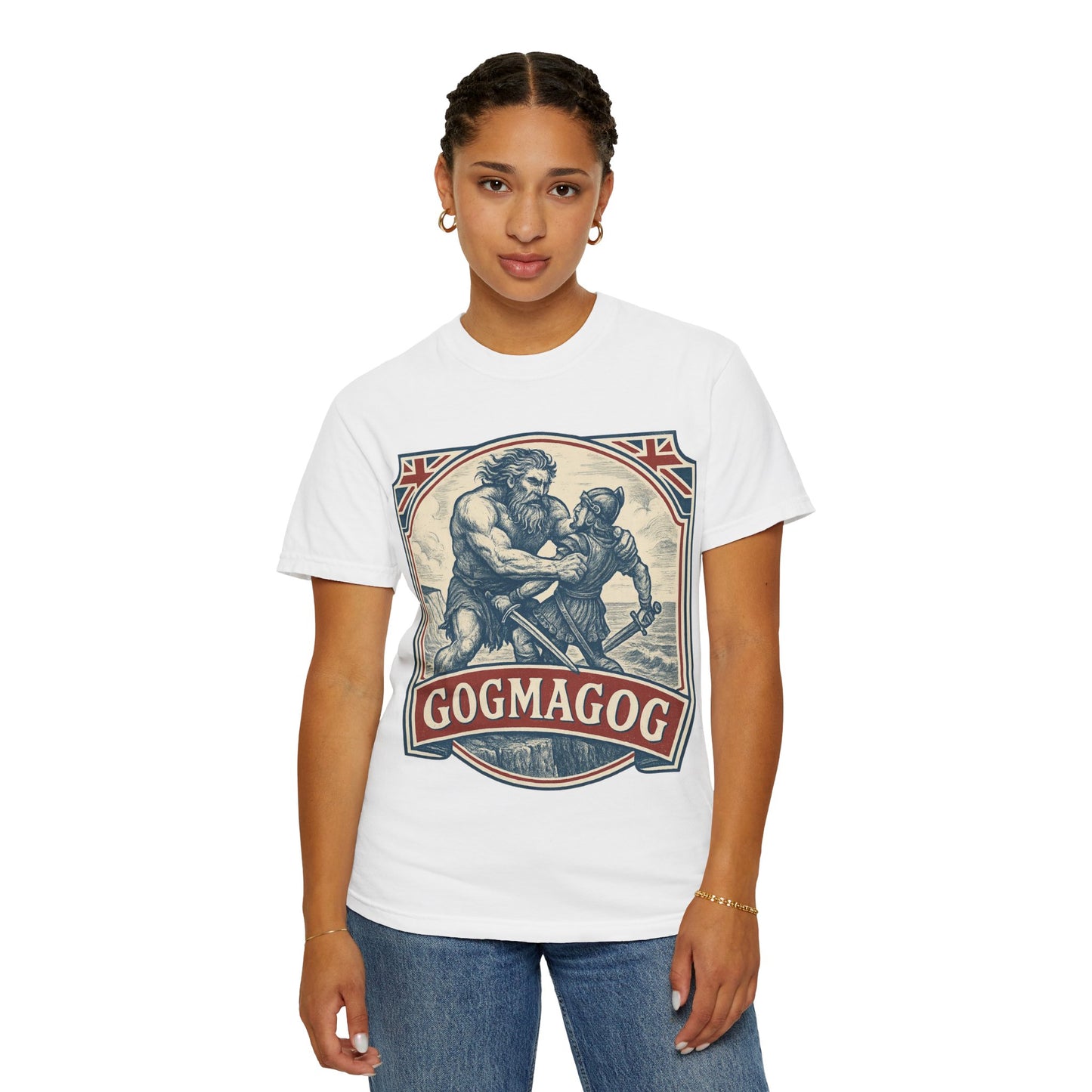 Gogomagog Epic Mythical Graphic T-Shirt, Mythology Tee - Comfort Colors 1717