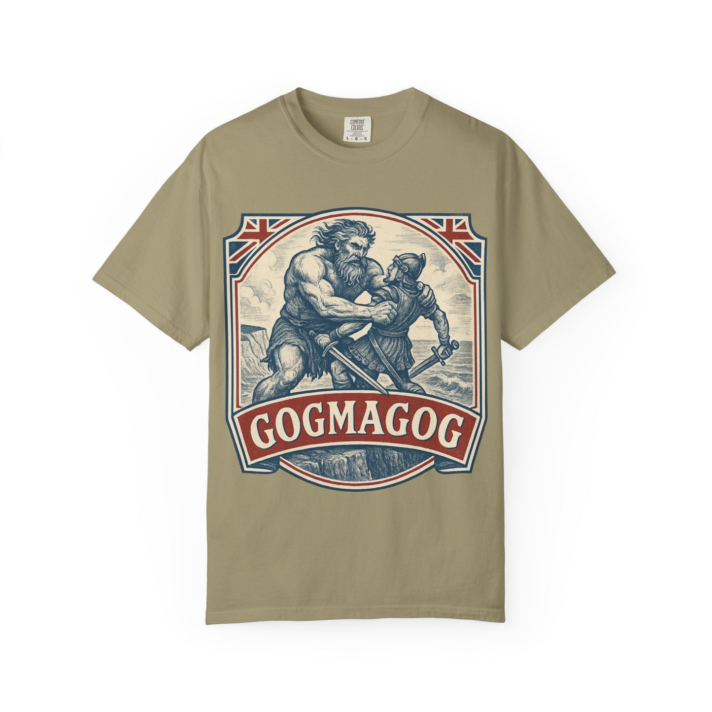 Gogomagog Epic Mythical Graphic T-Shirt, Mythology Tee - Comfort Colors 1717
