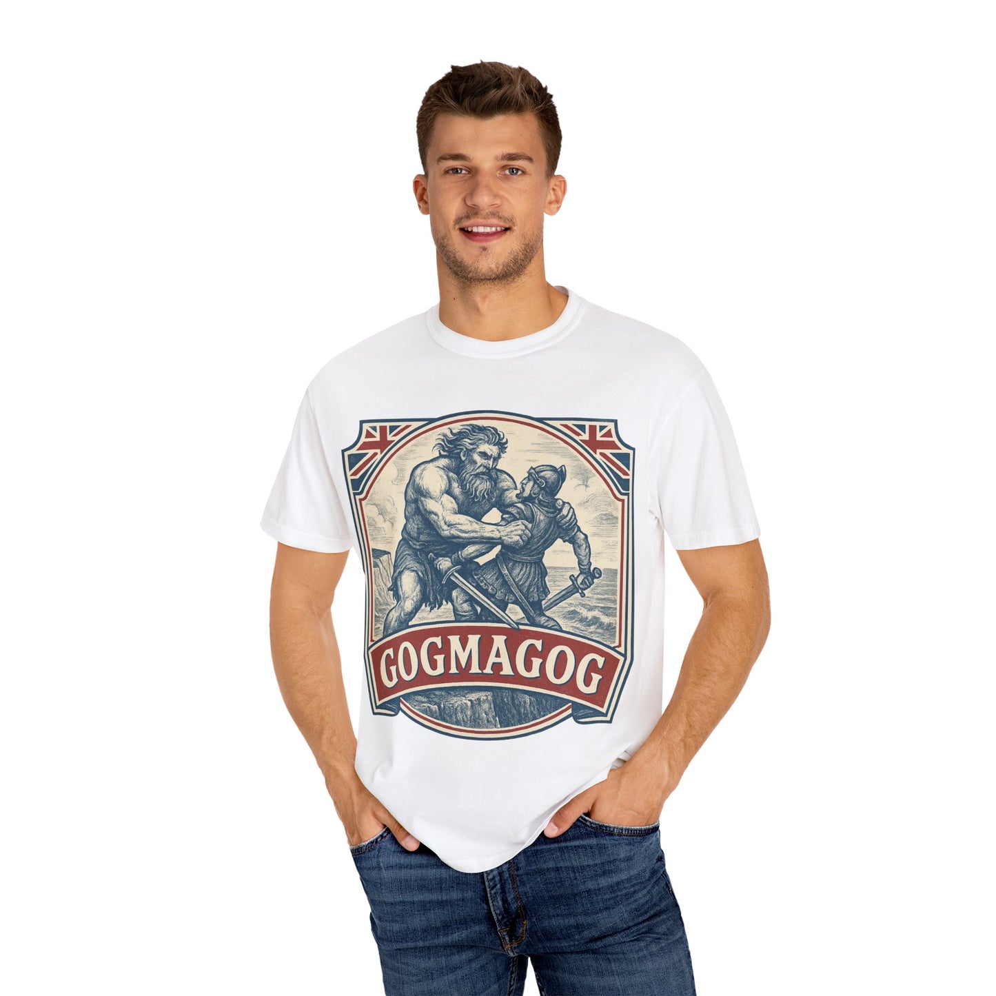 Gogomagog Epic Mythical Graphic T-Shirt, Mythology Tee - Comfort Colors 1717